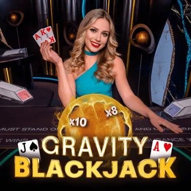 Gravity Blackjack slot visual from ICONIC21 available on lemusecoffeeandwine.com