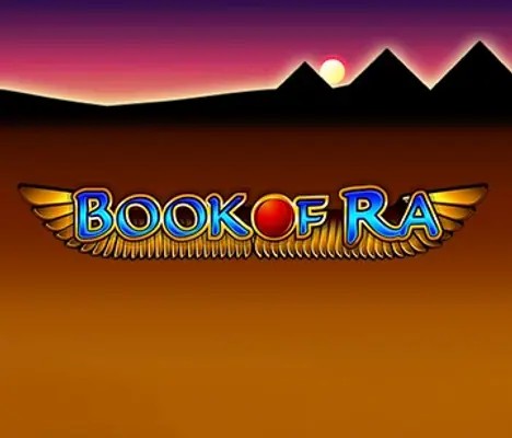 Book of Ra by Greentube, showcased at lemusecoffeeandwine.com – game logo