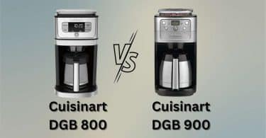 Cuisinart DGB 800 vs 900
